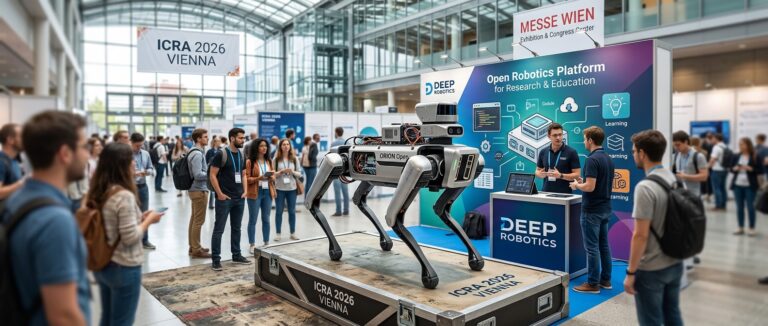 DEEP Robotics представит открытую робототехническую платформу на ICRA 2026