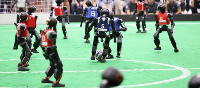 RoboCup 2026 впервые провел матч по футболу среди 11 человекоподобных роботов