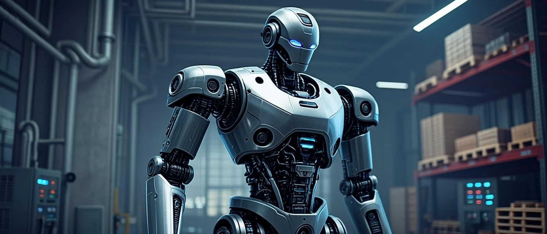 robot com zapuskaet chelovekopodobnogo robota dlya — фото 1